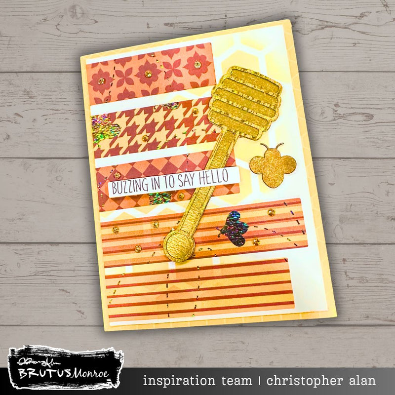 Honey  | DuoFoil Washi Sheet