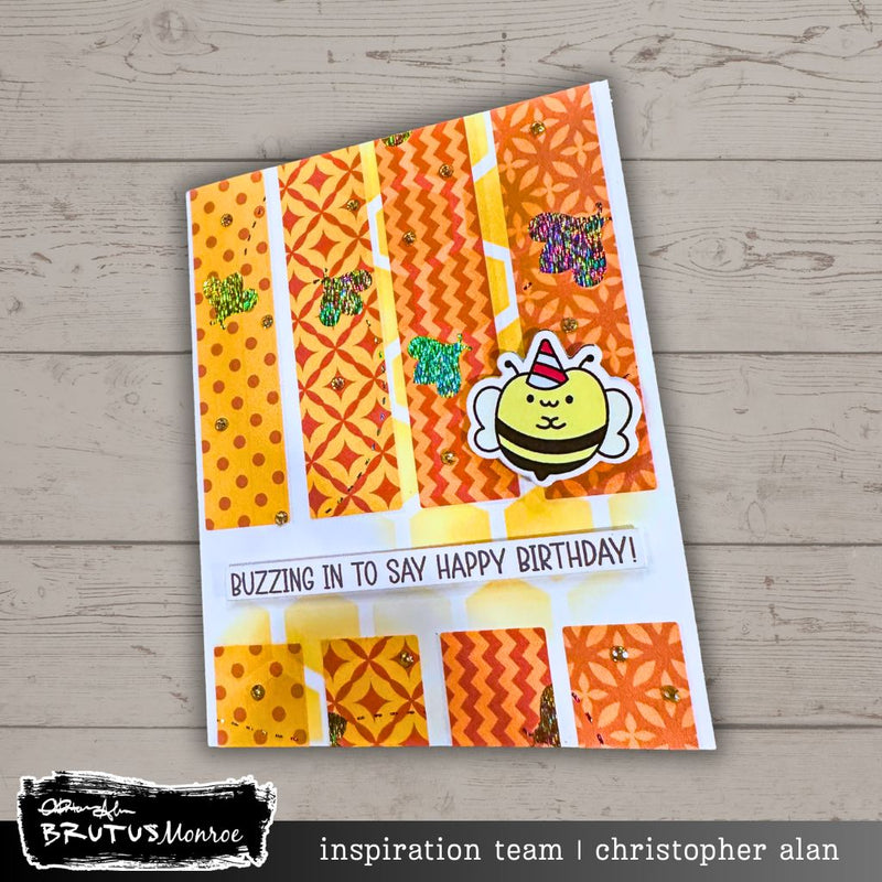 Honey  | DuoFoil Washi Sheet