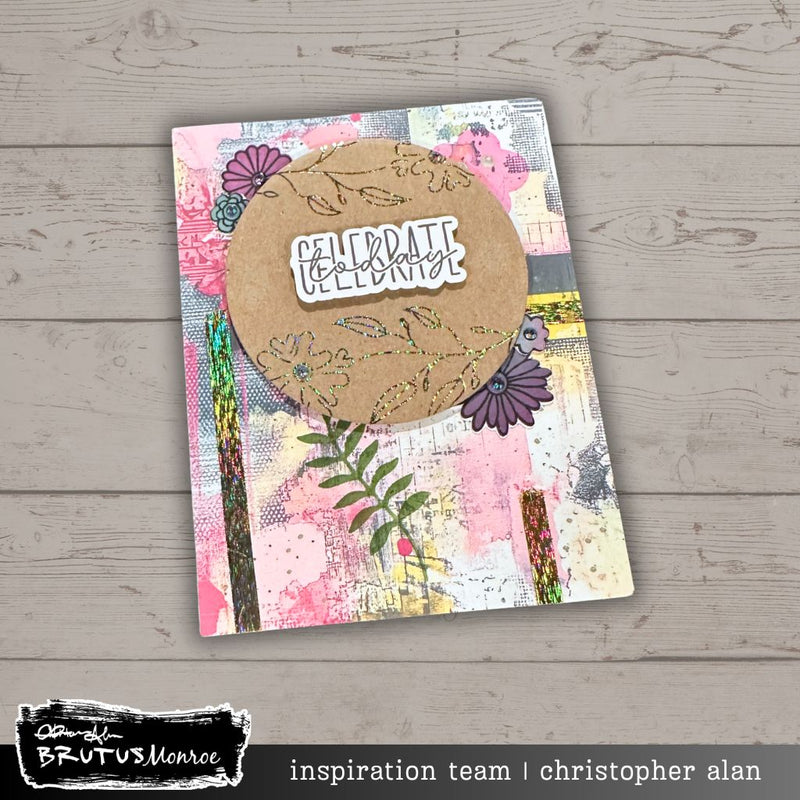Floral Frames | Printed Chipboard