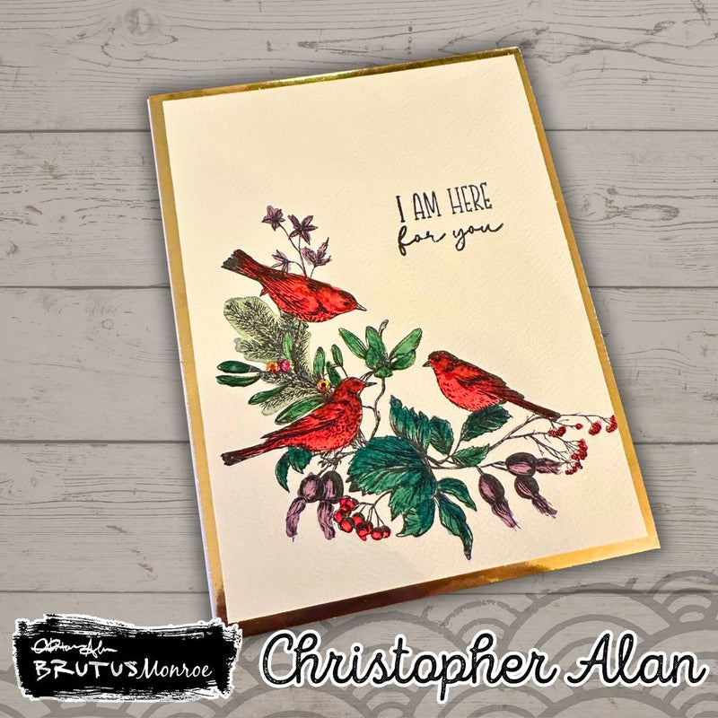 Winter Woodland | Watercolor Card Panels