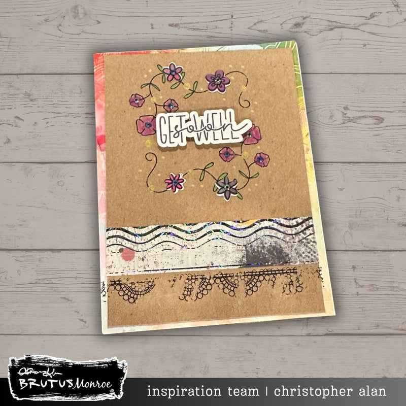 Floral Frames | Printed Chipboard