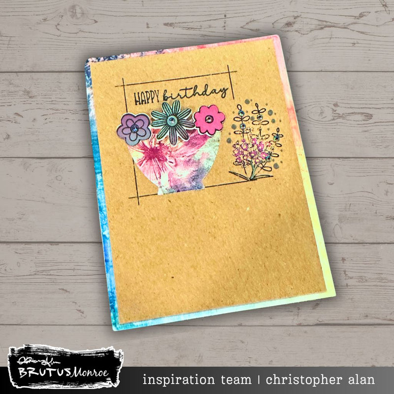 Floral Frames | Printed Chipboard
