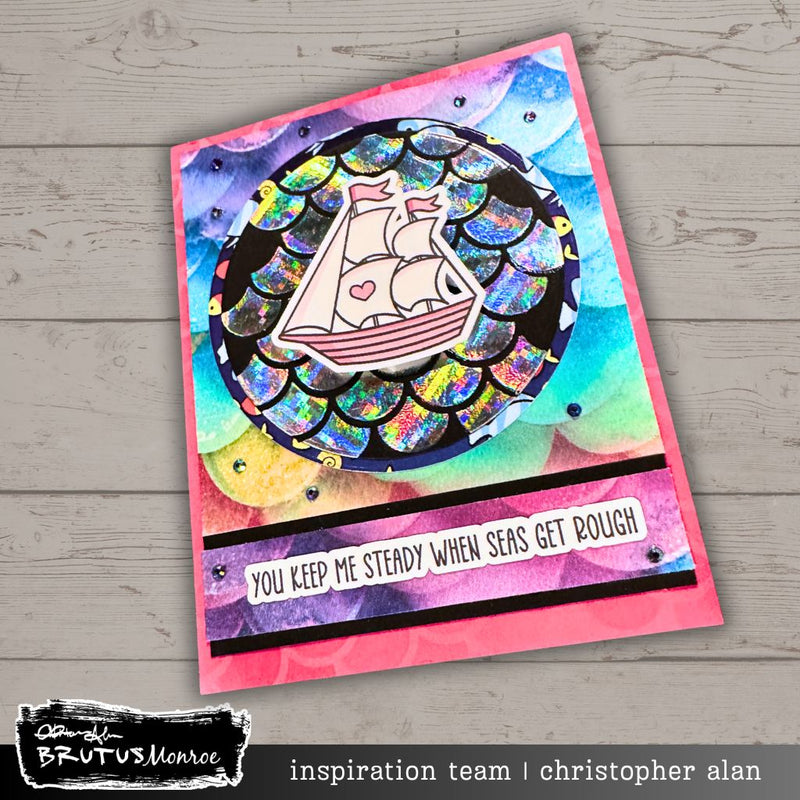 Thanks For Sailing | 4x4 Stamp