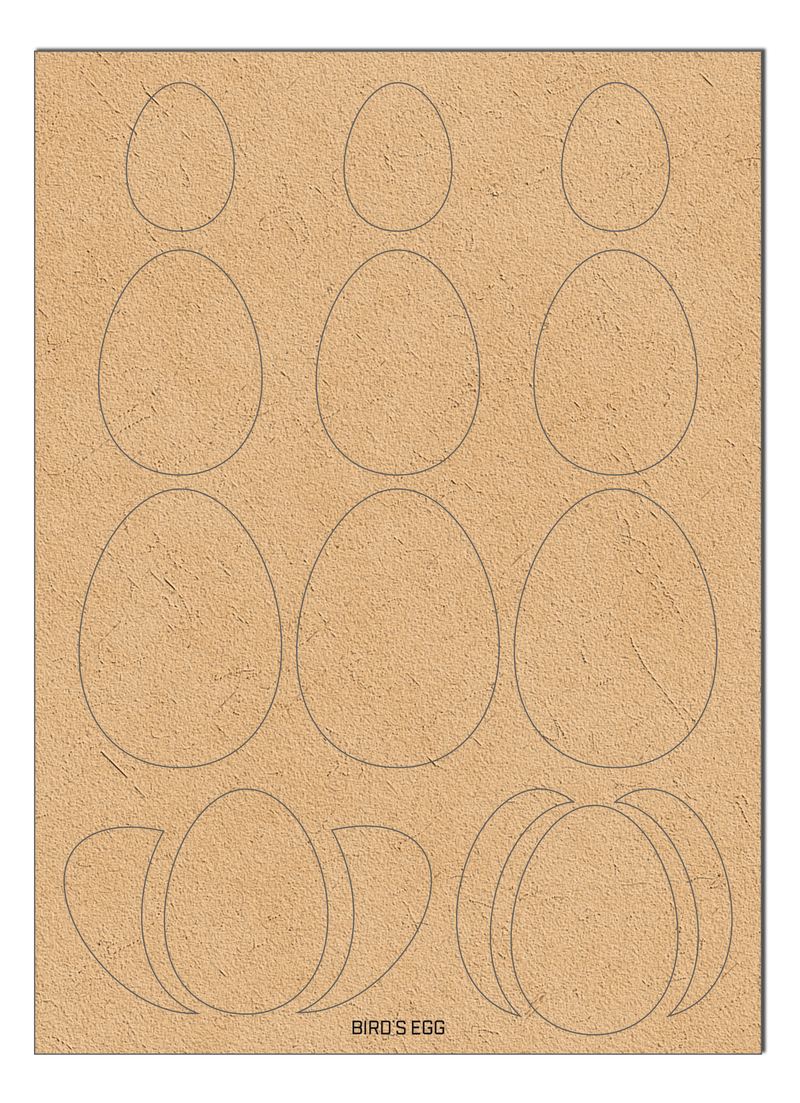 Bird's Egg | Chipboard