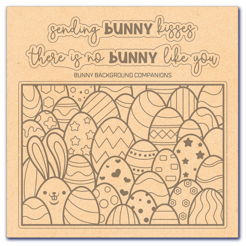Bunny Background | Chipboard Companions