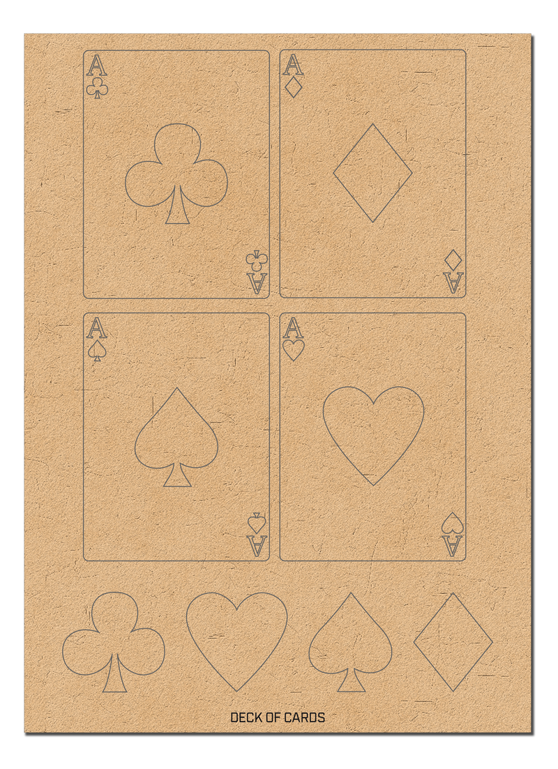Deck of Cards | Chipboard