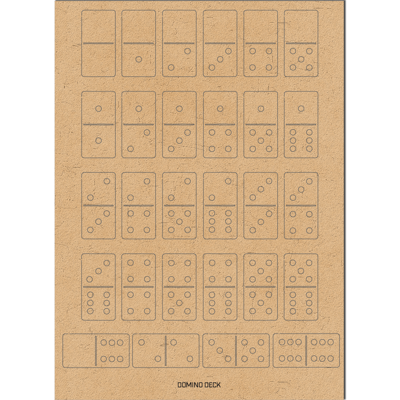 Domino Deck | Chipboard