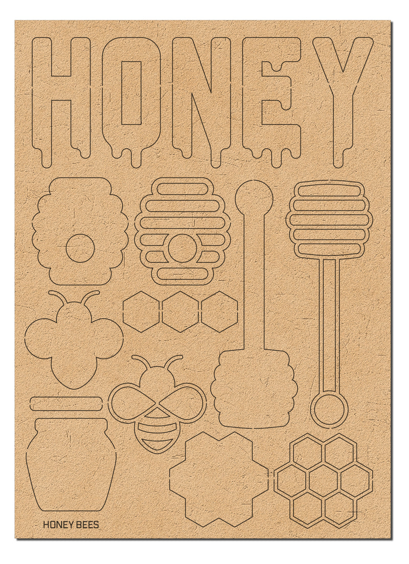 Honey Bees | Chipboard