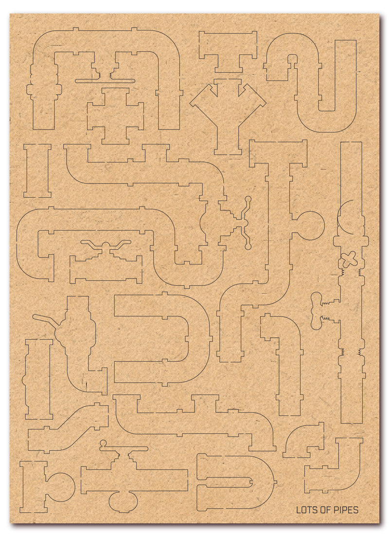 Lots of Pipes | Chipboard
