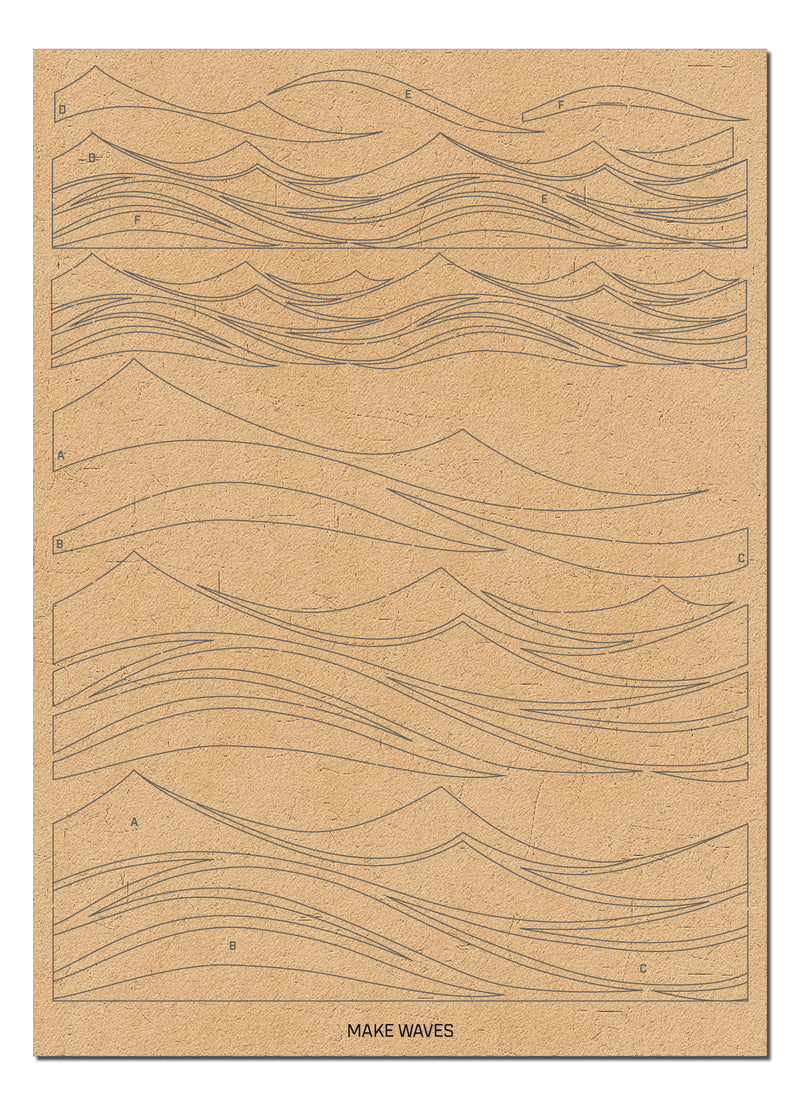 Make Waves | Chipboard