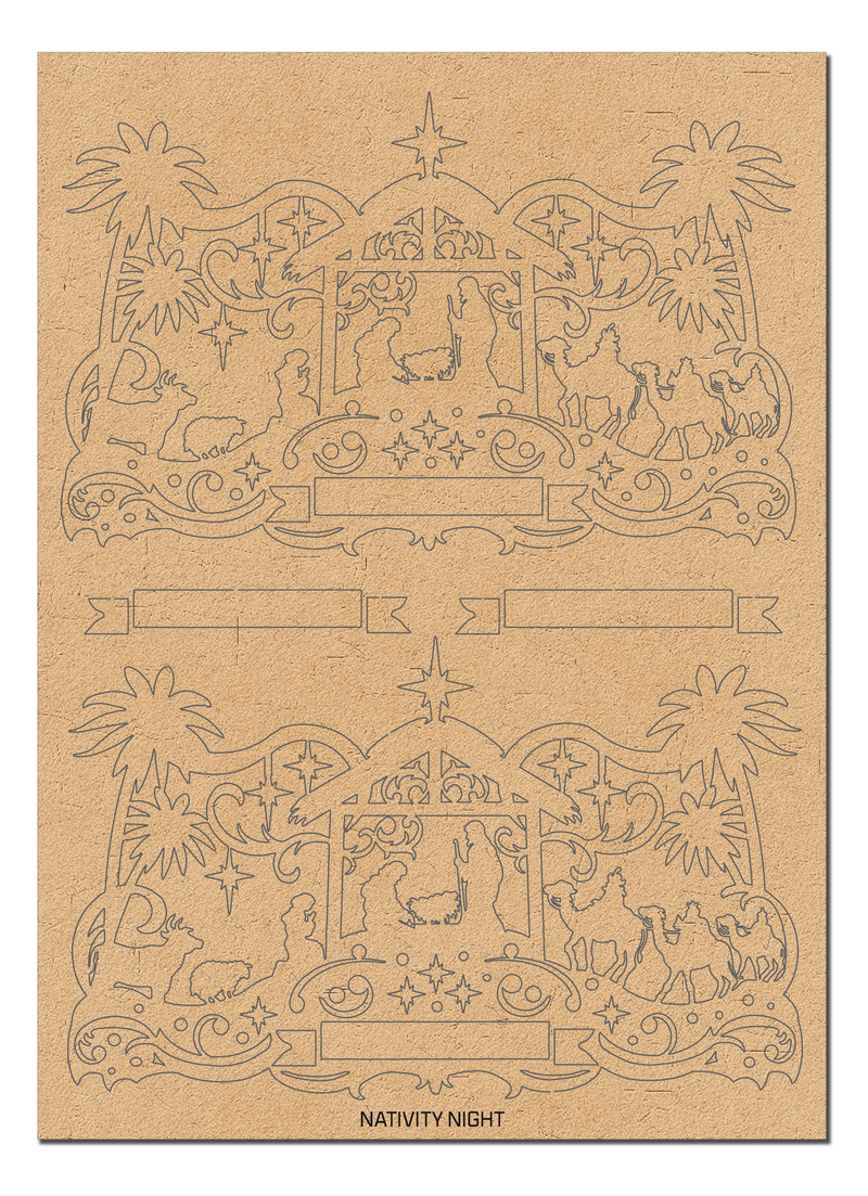 Nativity Night | Chipboard