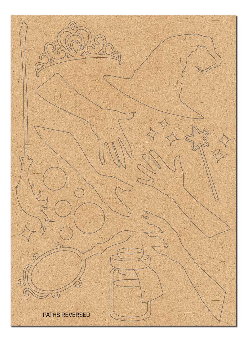 Paths Reversed | Chipboard