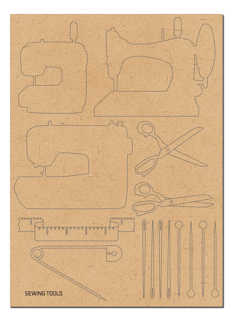 Sewing Tools | Chipboard