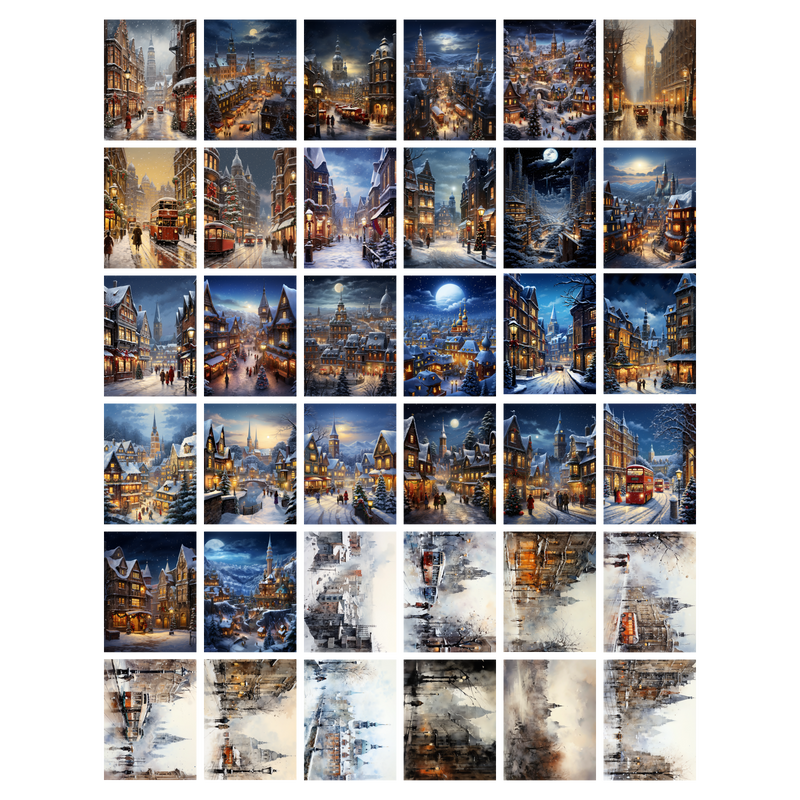 Busy Sidewalks | Creative Cards