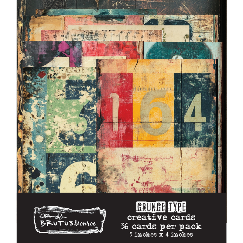 Grunge Type | Creative Cards