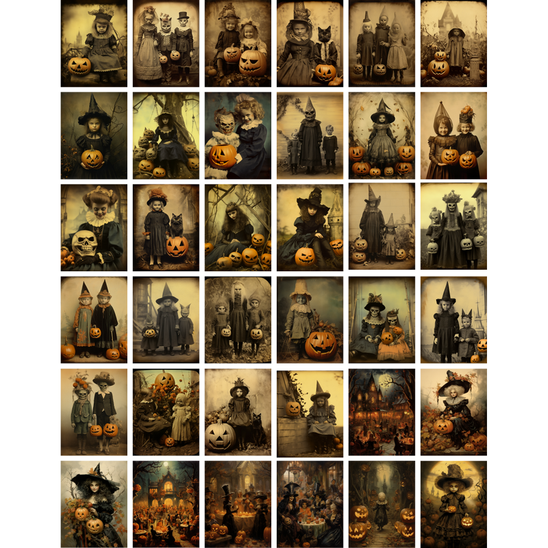 Tintype Horrors | Creative Cards