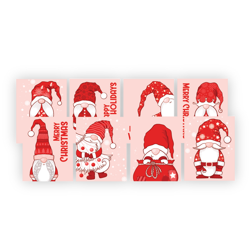 Festive Gnomes | Card Panels SECONDS