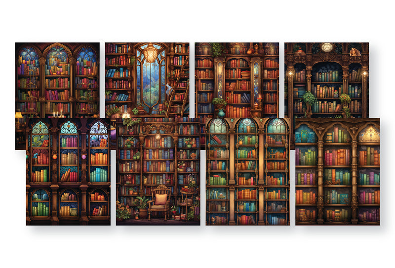 Magical Library | Card Panels