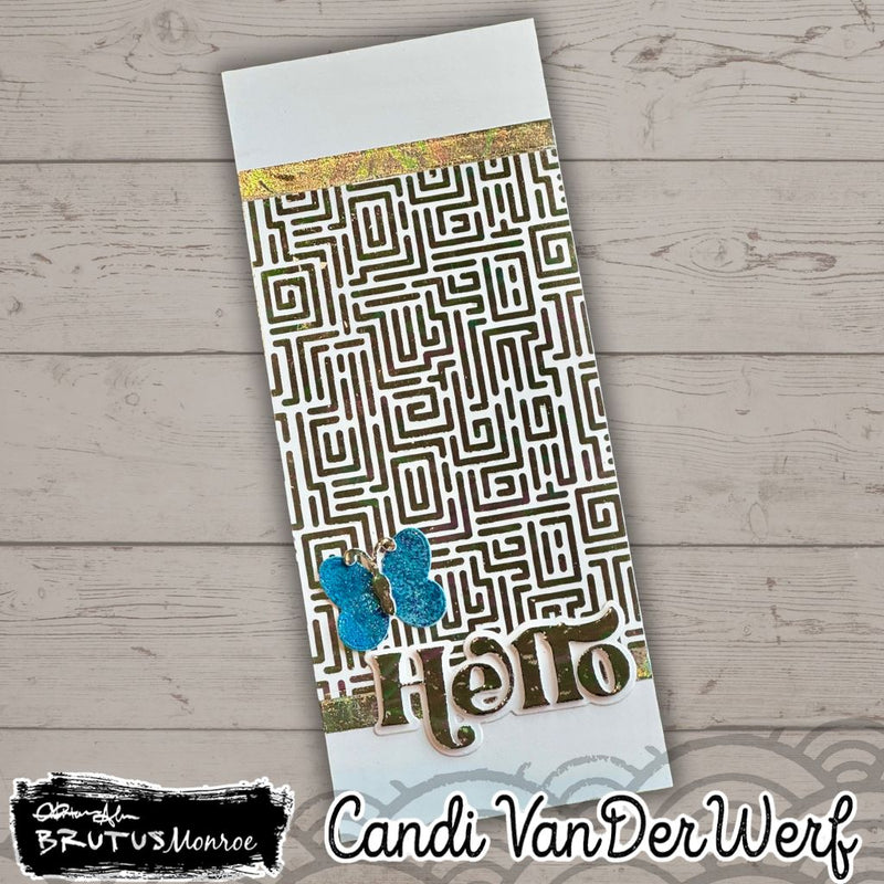 Pewter Lane | Foil Transfer Sheets | Brutus Monroe