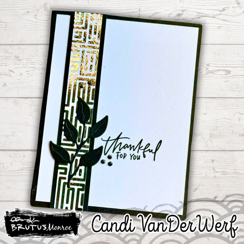 Pewter Lane | Foil Transfer Sheets | Brutus Monroe