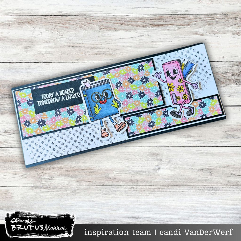 Book Dance | 4x4 Stamp Set