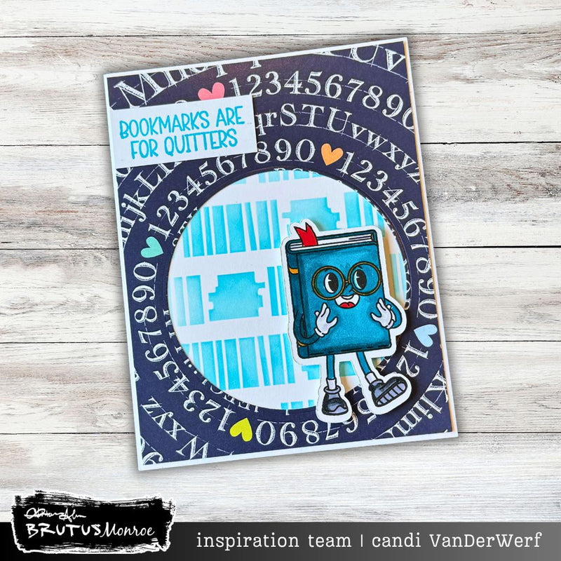 Book Dance | 4x4 Stamp Set