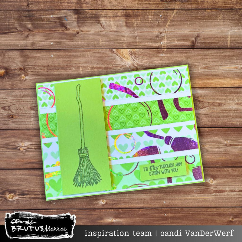 Bubbles & Broomsticks | DuoFoil Washi Sheet