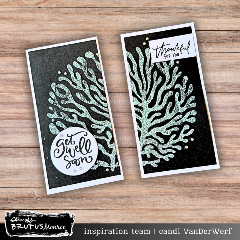 Coral | Mixed Media Stencil