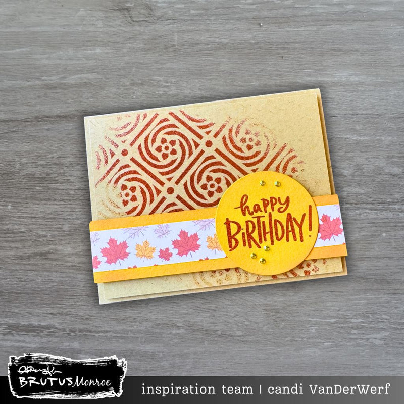 Floral Swirl | Mixed Media Stencil