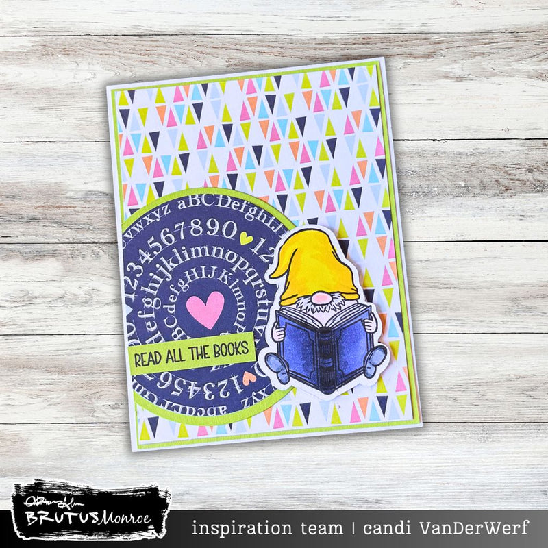 Gnome Books | 4x4 Stamp Set