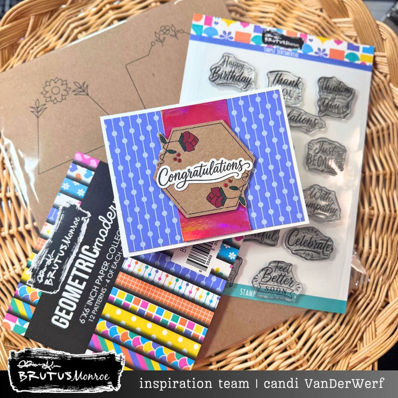 Floral Frames | Printed Chipboard