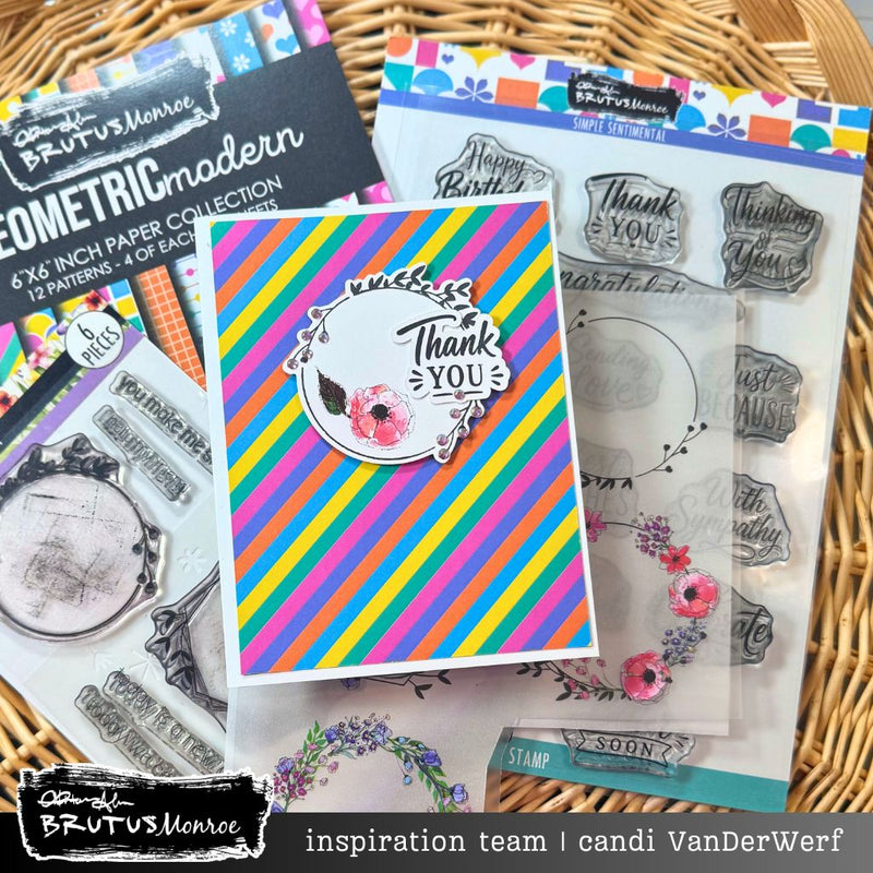 Simple Sentimental | 6x8 Stamp Set