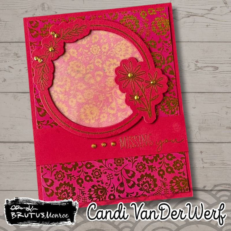 Inspirational Wreath | 6x8 Stamp Set