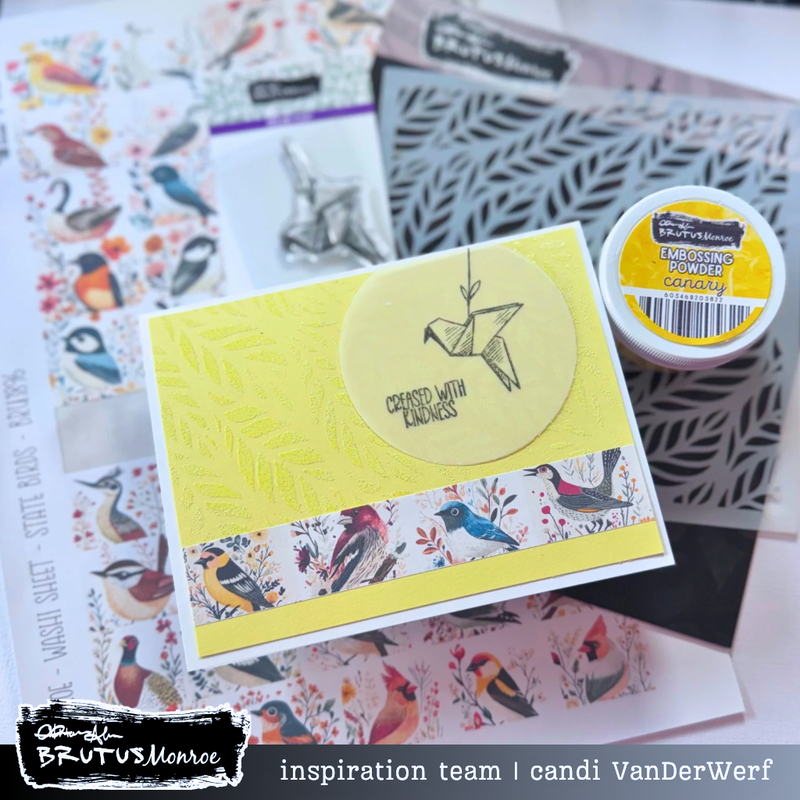 Origami Flight | 2x3 Stamp Set