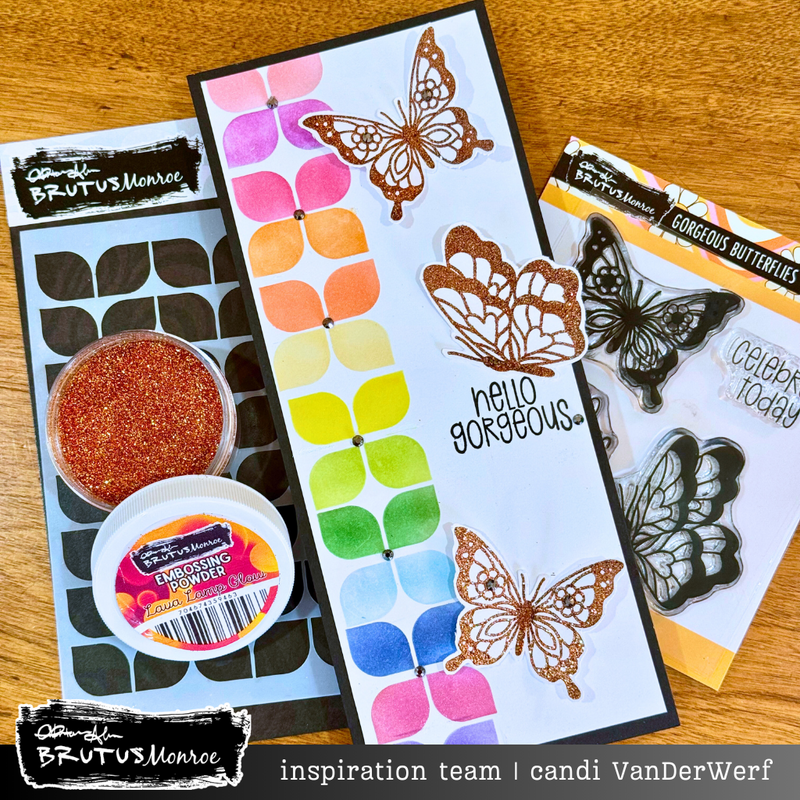 Gorgeous Butterflies | 4x4 Stamp