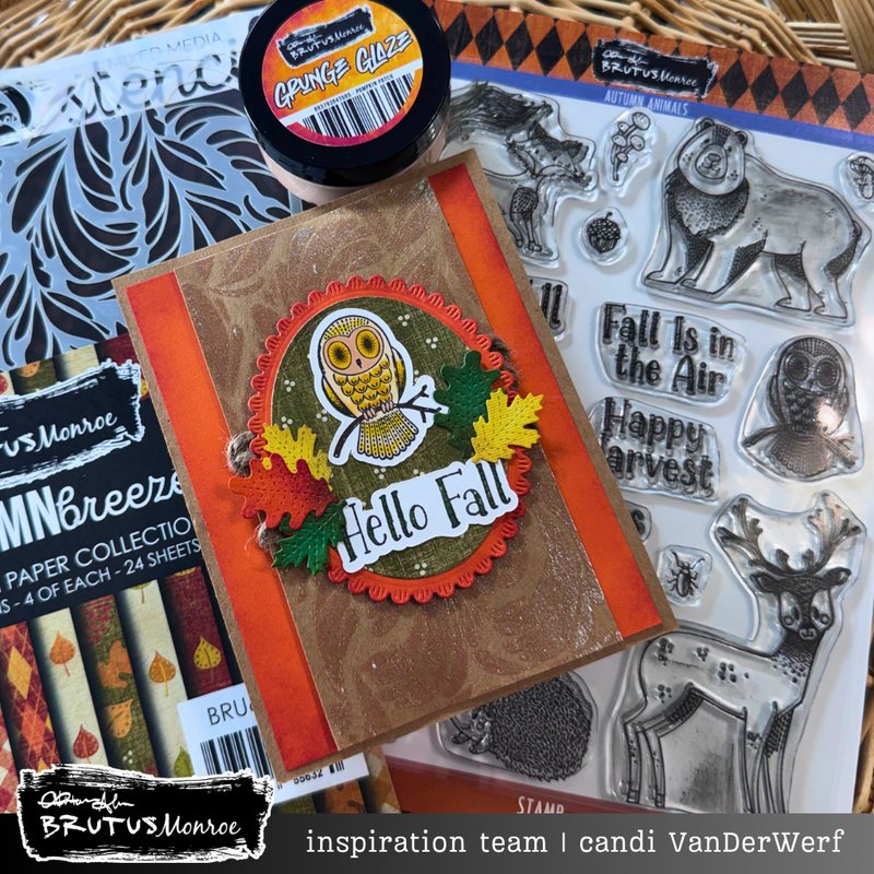 Autumn Animals | 6x8 Stamp Set