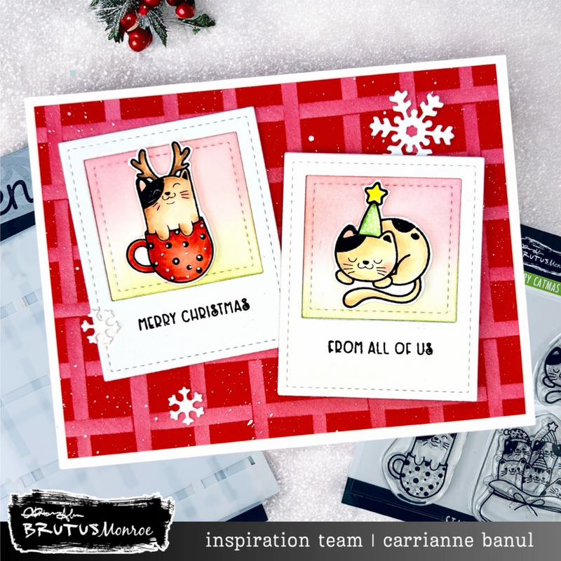 Gift Wrap | Mixed Media Layering Stencil