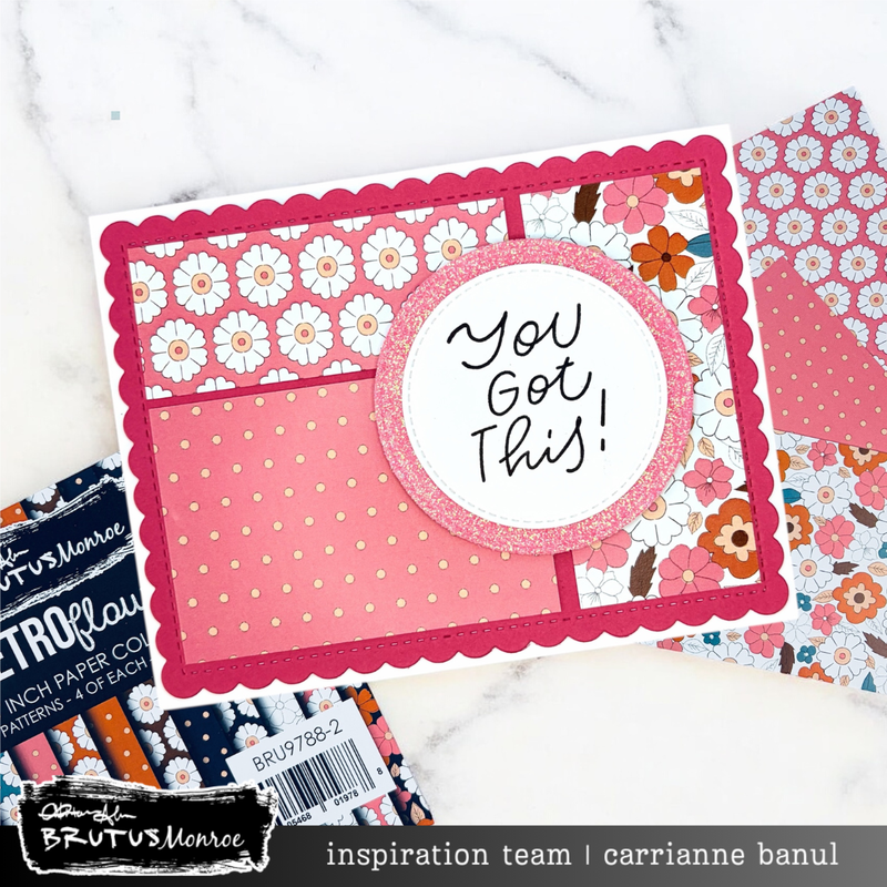 Retro Flower | Paper Pad