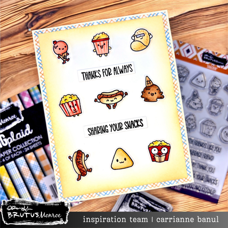 Snackin' | 4x6 Stamp Set