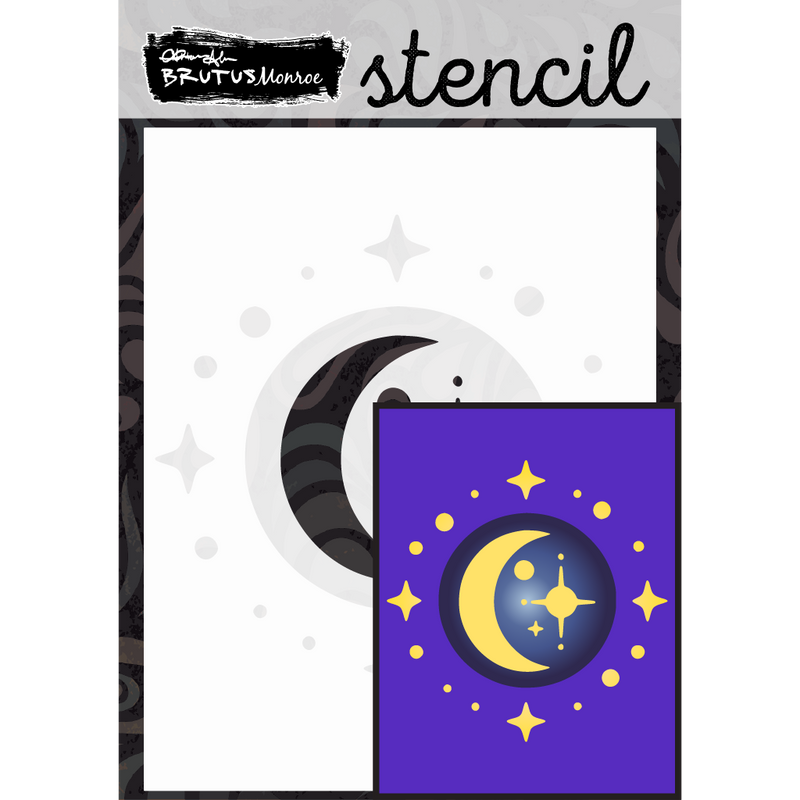 Celestial Circle | A2 Layering Stencil