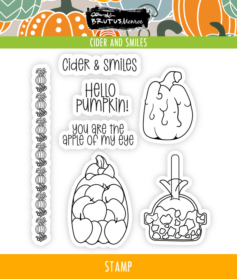 Cider and Smiles | 4x4 Stamp