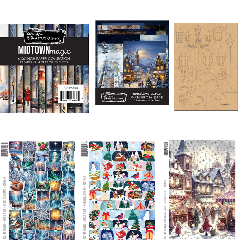 City Sidewalks Paper Packs Bundle