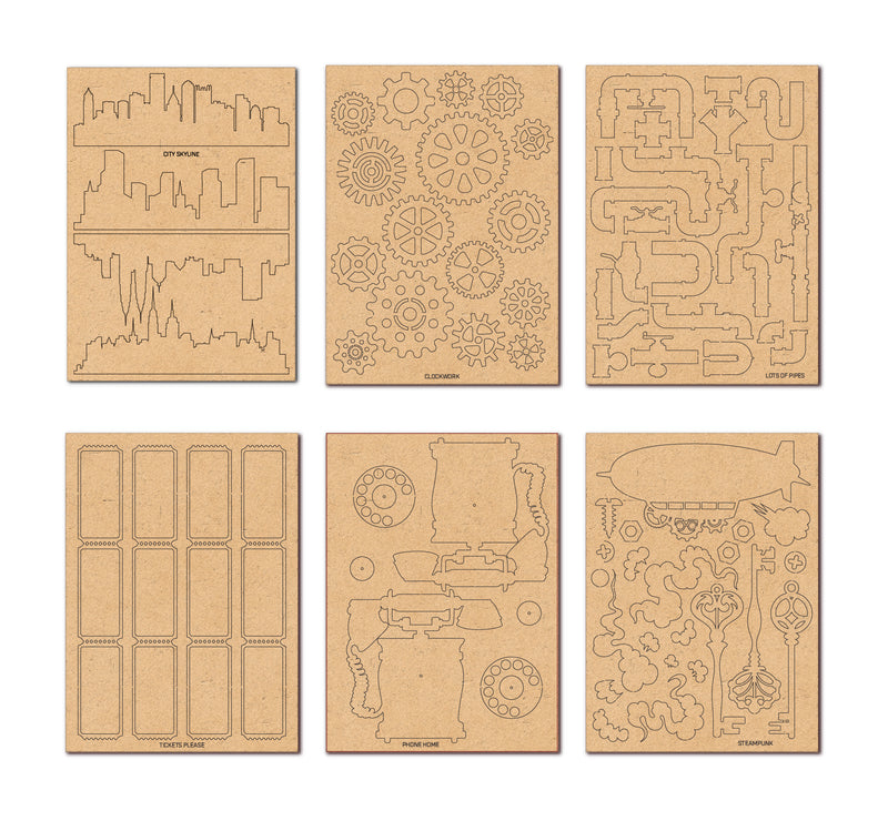 City View Chipboard | I Want It All Bundle