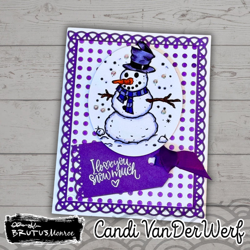 Build A Snowman | 4x6 Stamp