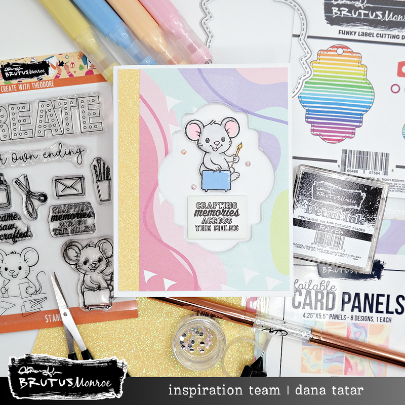 Create with Theodore | 4x6 Stamp Set