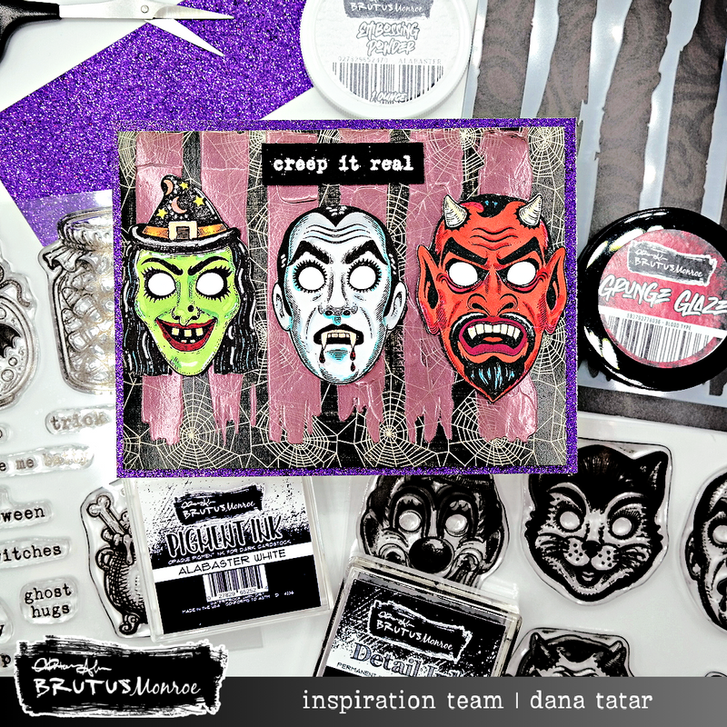 Sinister Smiles | 6x6 Stamp Set