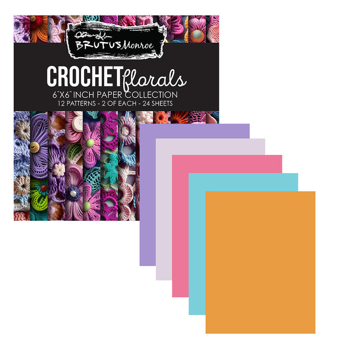 Crochet Florals | Coordinating Papers
