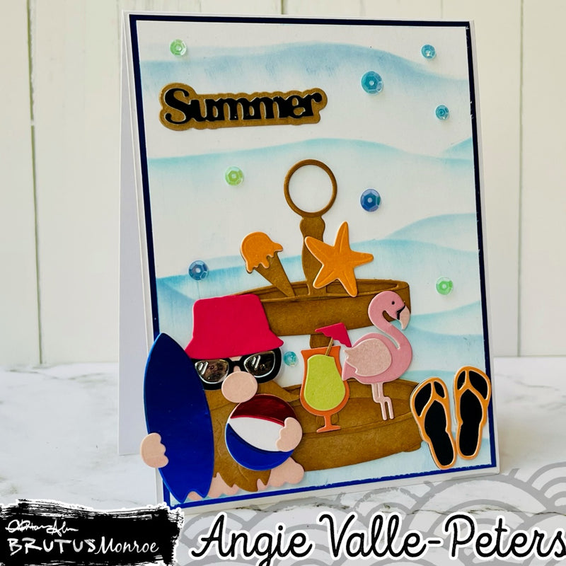 Summer Tier Tray  | Cutting Die