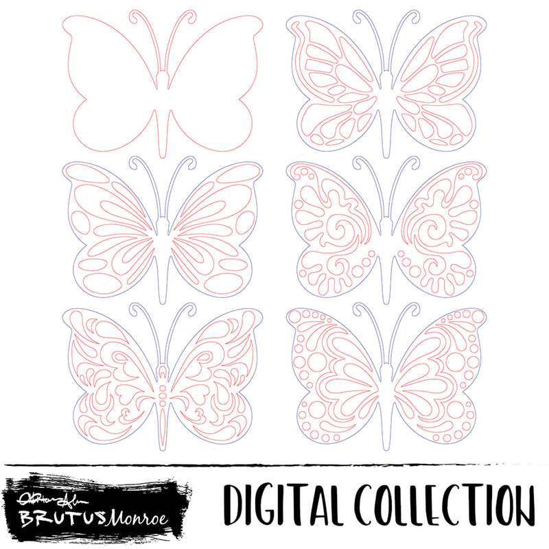 Build a Butterfly  | Digital Cut File