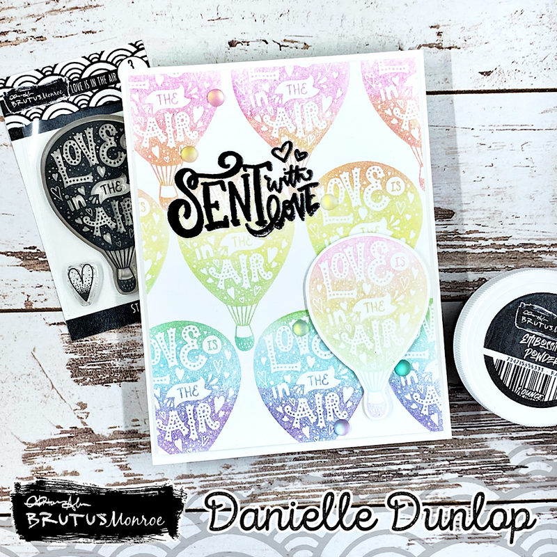 Love Is In The Air | 2x3 Stamp Set